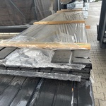 Ca. 50x Grenen Design Profiel Zwart Gecoat, 18x140mm, lengte 510cm